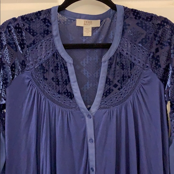 VintageAmerica top size: small - Picture 3 of 3